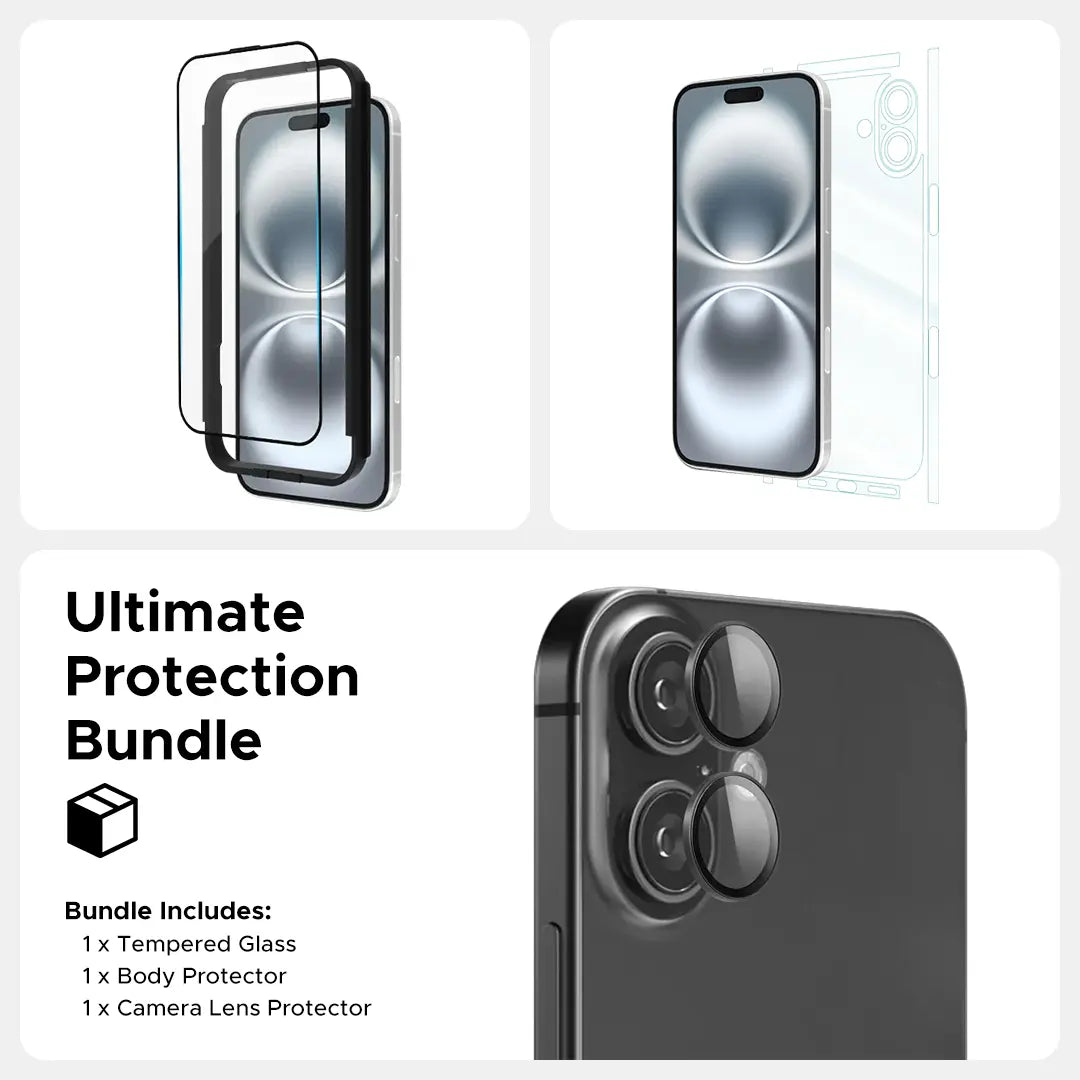 iPhone 16 Plus Protection Bundle