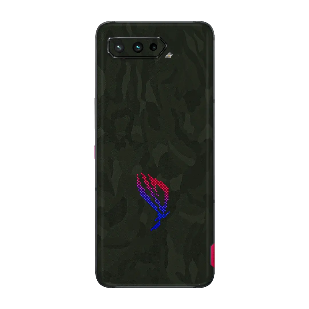 Preload Flat Back / Green Camo