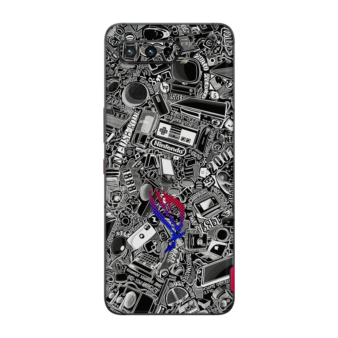 Preload Flat Back / Tech Camo Dark