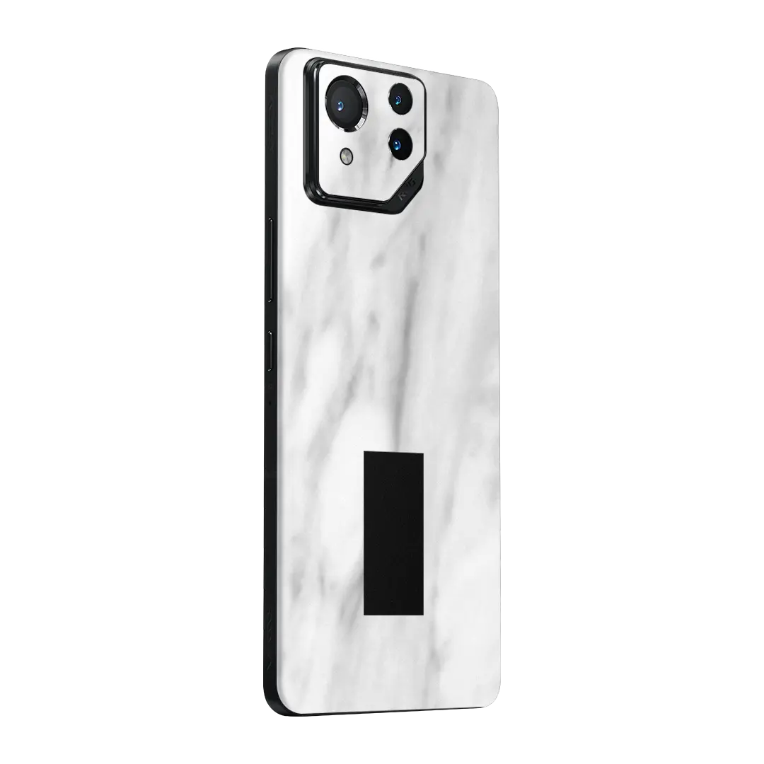 Preload Flat Back / White Marble