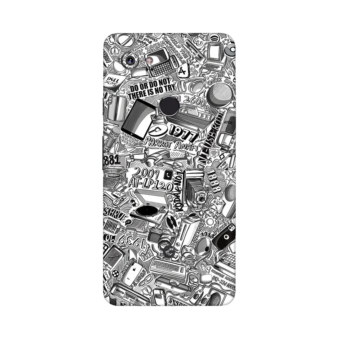 Preload Full Back / Tech Camo Light