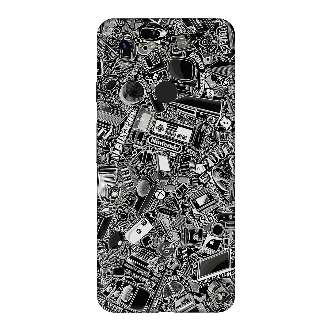 Preload Full Back / Tech Camo Dark