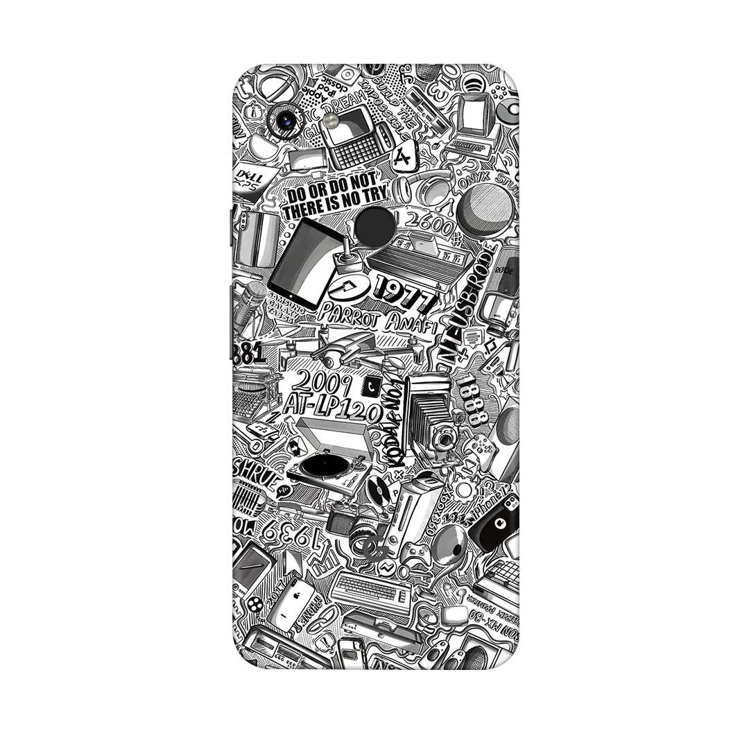 Preload Full Back / Tech Camo Light