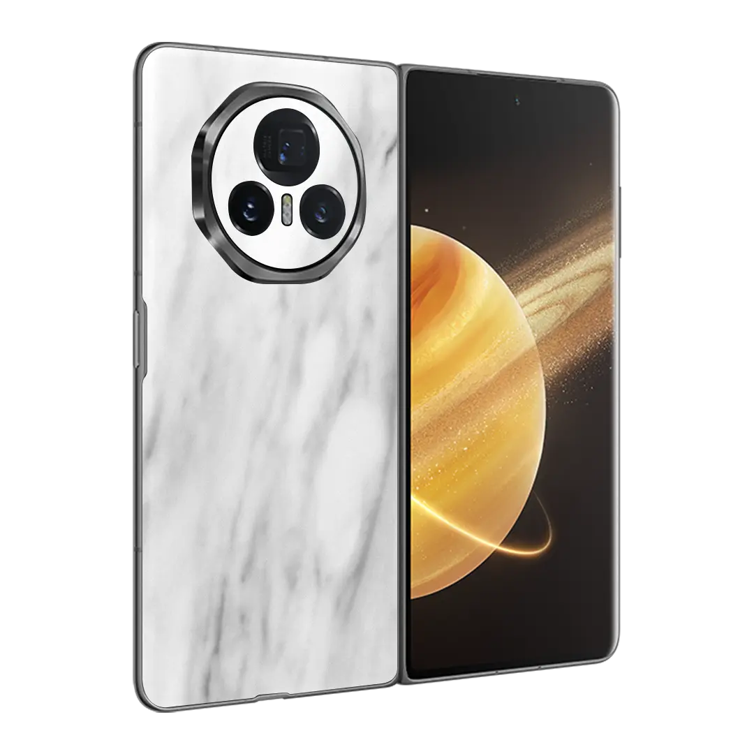 Preload Flat Back / White Marble