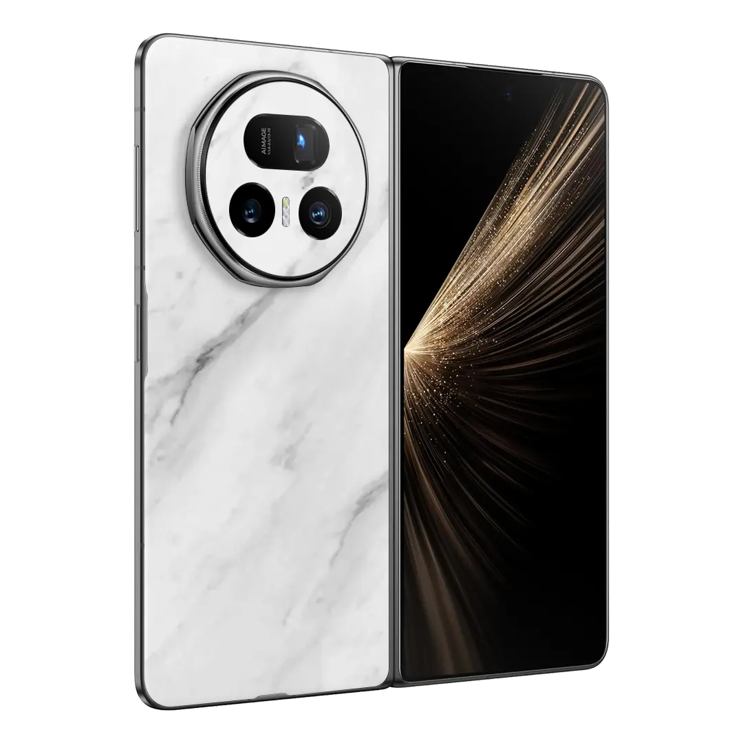 Preload Flat Back / White Marble