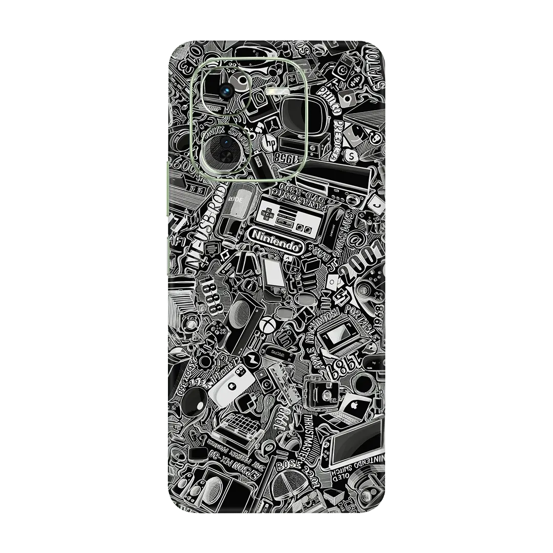 Preload Full Back / Tech Camo Dark