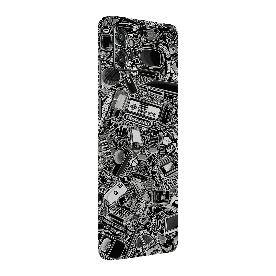 Preload Full Back / Tech Camo Dark