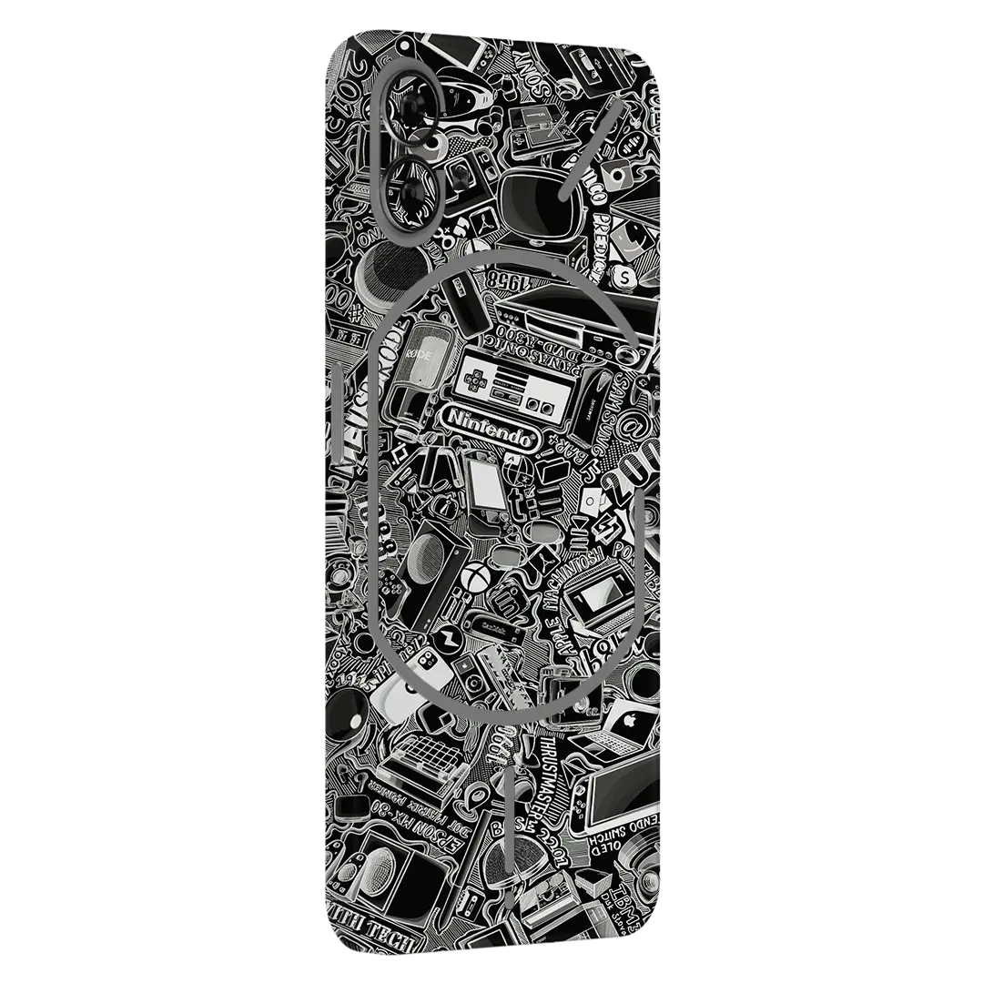 Preload Full Back / Tech Camo Dark