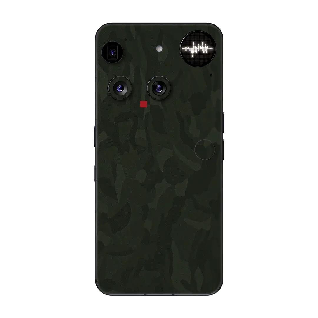 Preload Flat Back / Green Camo