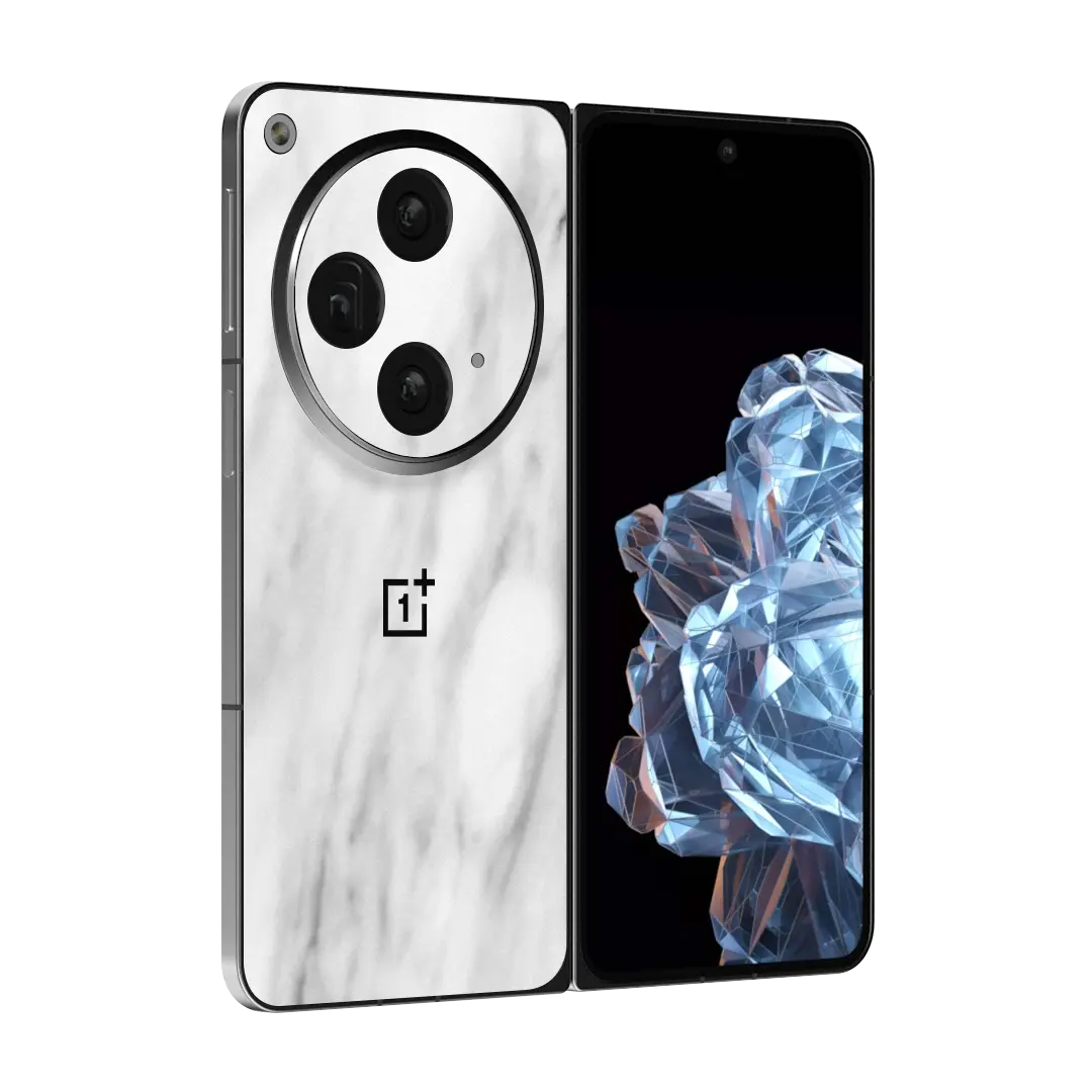 Preload Flat Back / White Marble