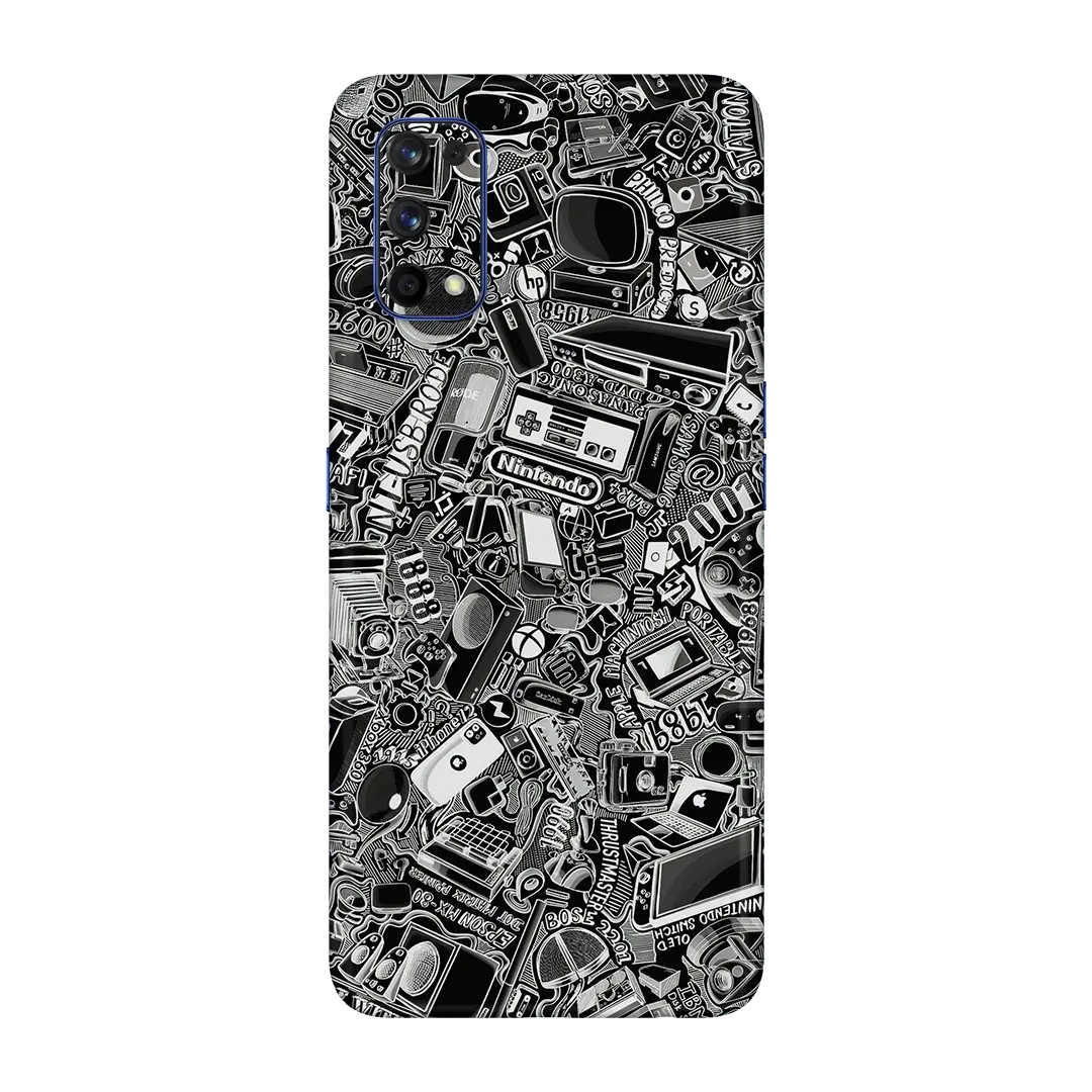 Preload Full Back / Tech Camo Dark