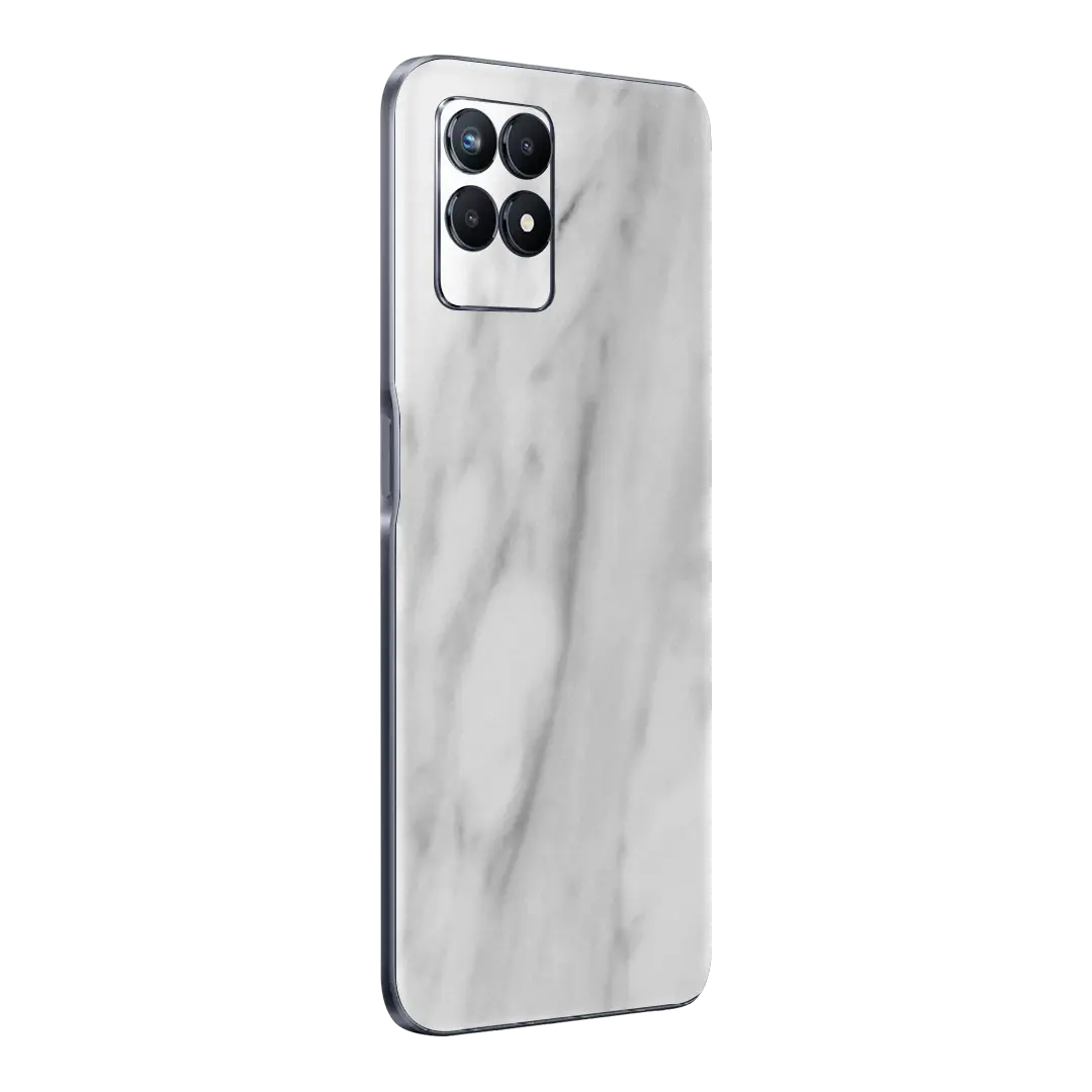 Preload Flat Back / White Marble