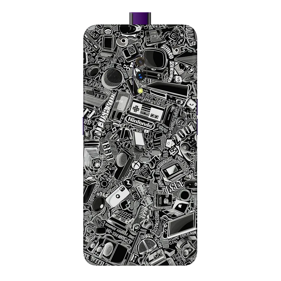 Preload Full Back / Tech Camo Dark