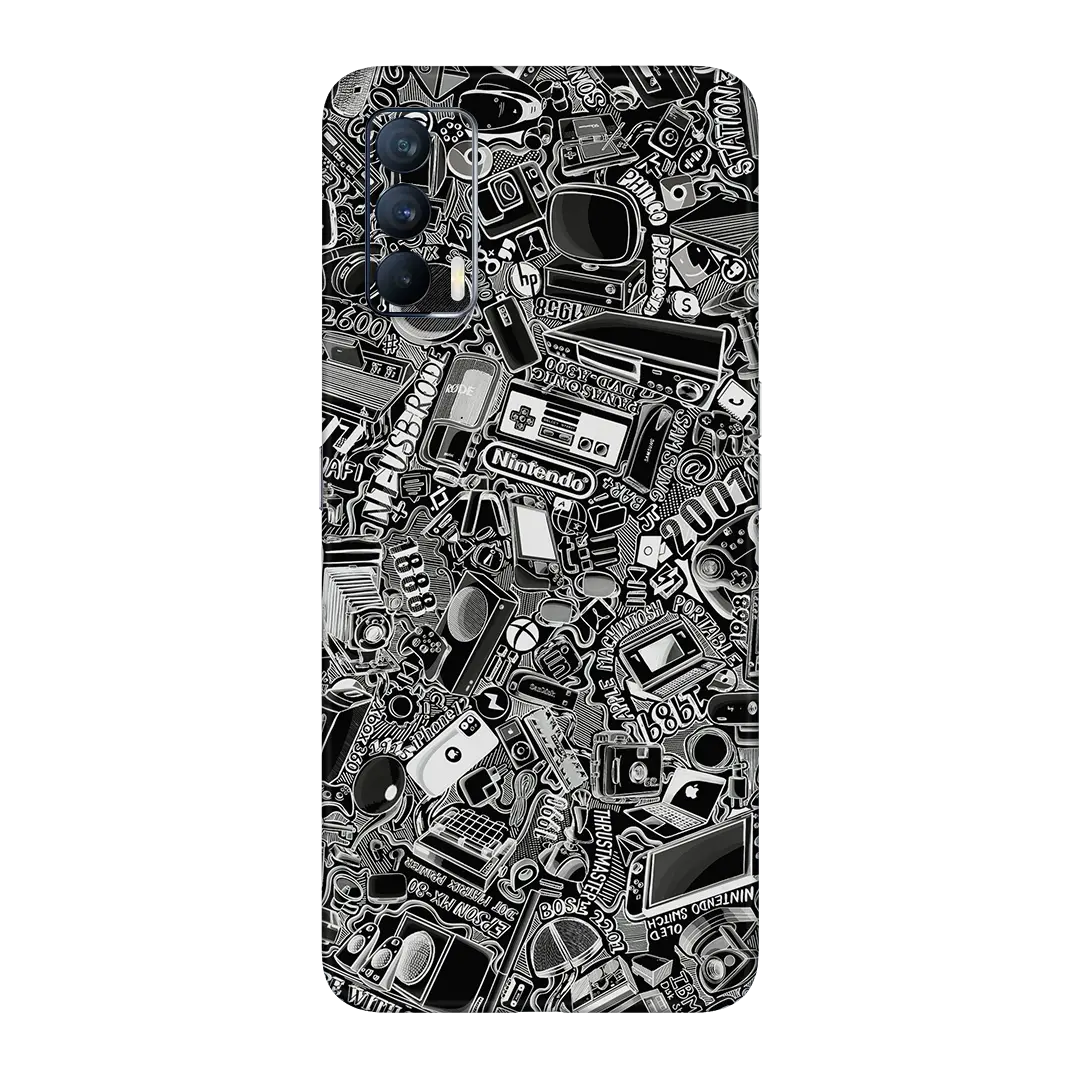 Preload Full Back / Tech Camo Dark