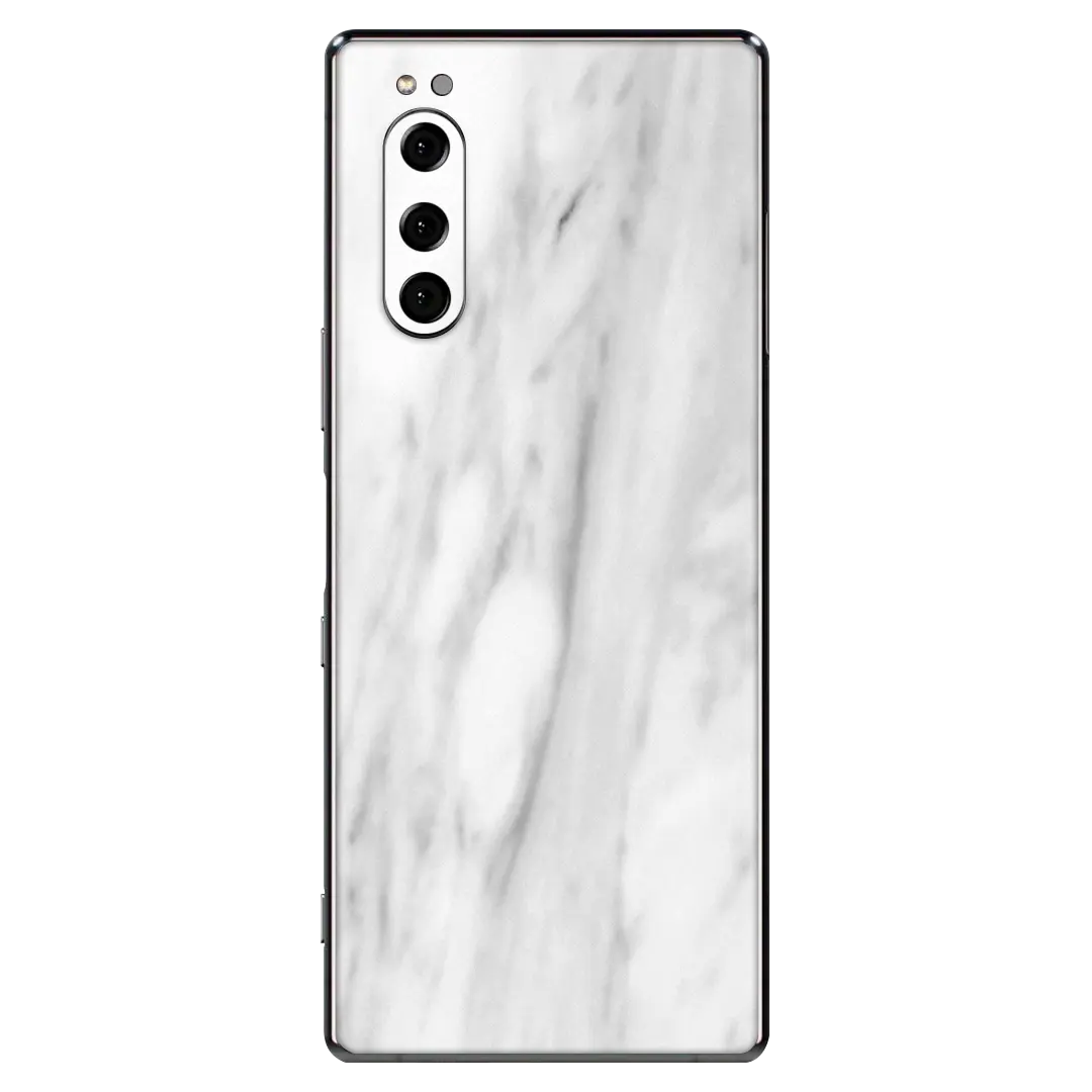 Preload Flat Back / White Marble