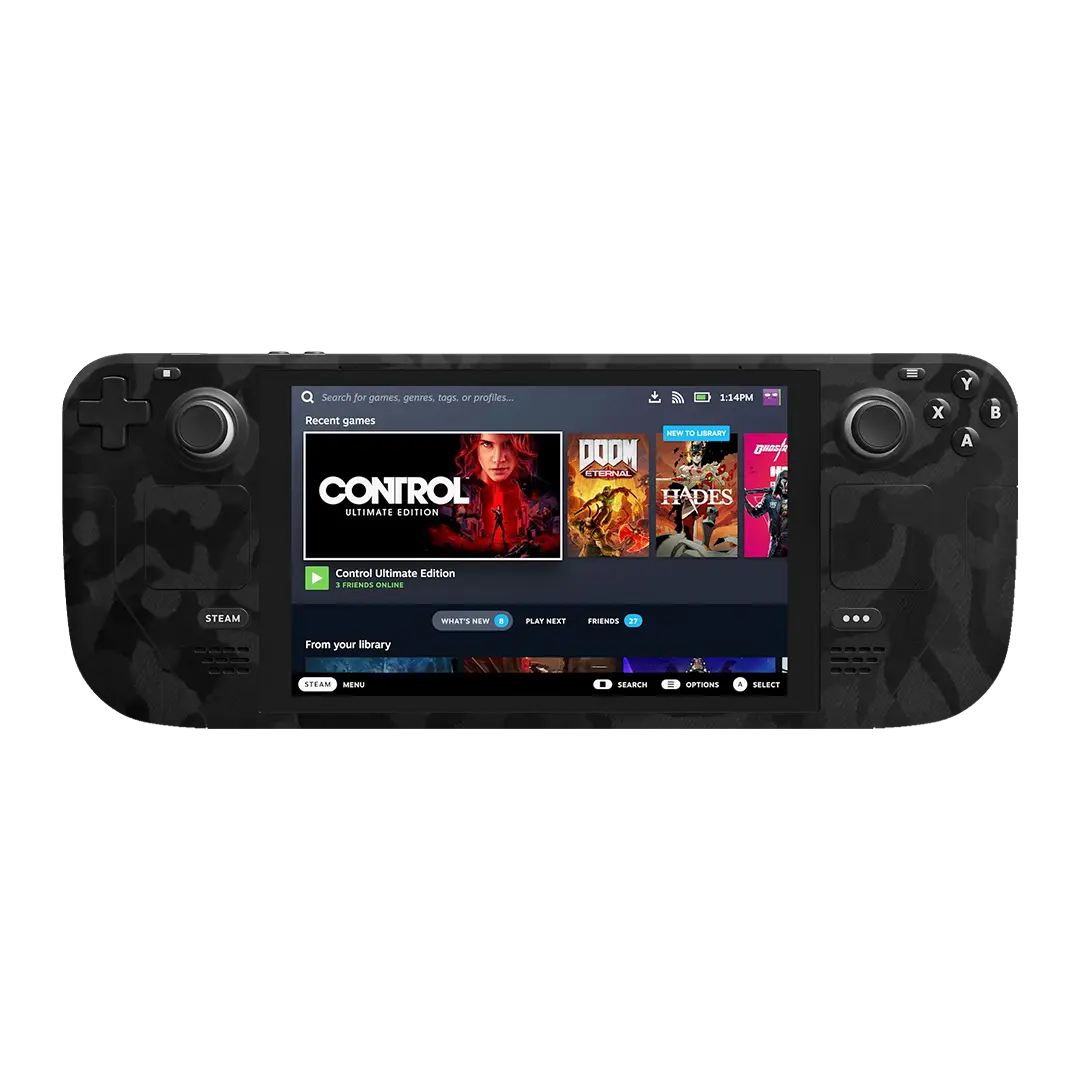 Preload Select Texture / Black Camo