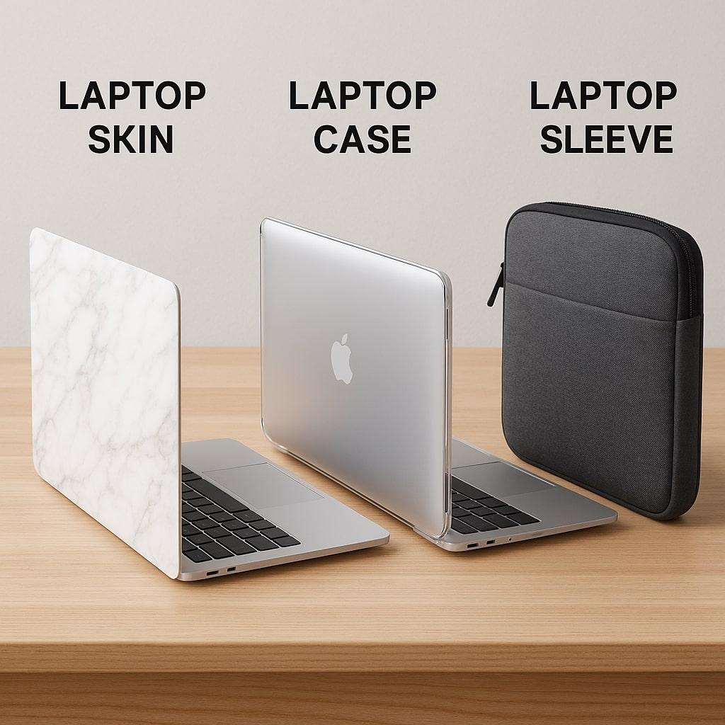 Laptop Skins vs. Cases vs. Sleeves: Which Is Best?