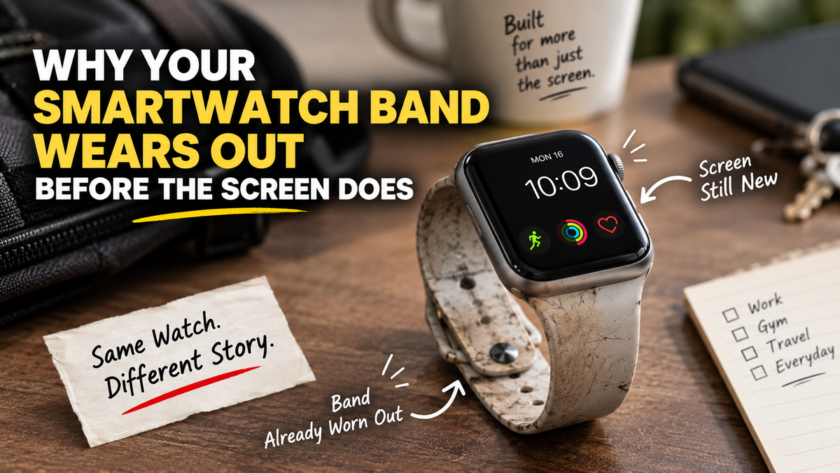 Why Your Smartwatch Band Wears Out Before the Screen Does