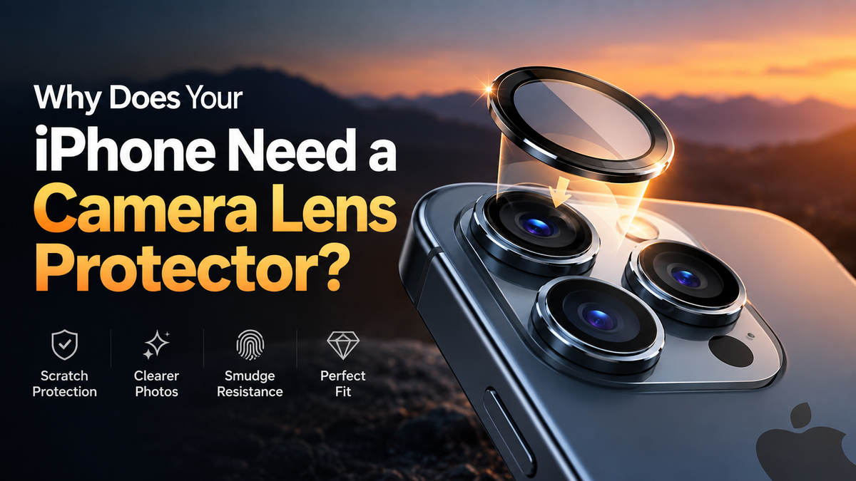 Why Does Your iPhone Need a Camera Lens Protector?