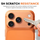 iPhone 17 Pro Shock Resistant Camera Plateau & Back Panel Protector