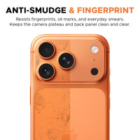 iPhone 17 Pro Shock Resistant Camera Plateau & Back Panel Protector