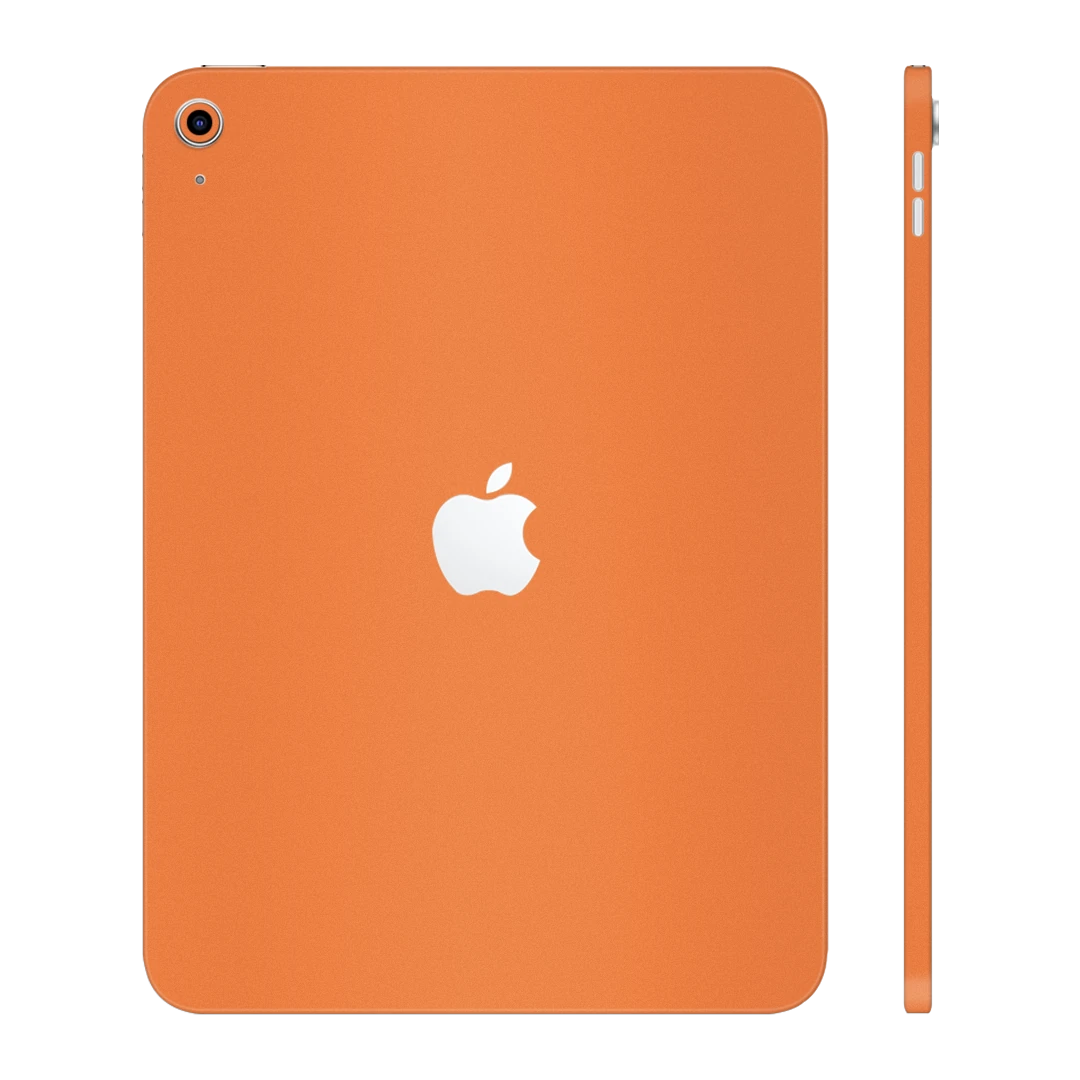 apple ipad 10.9 inch 10th gen (2022) cosmic orange mobile skins & wraps