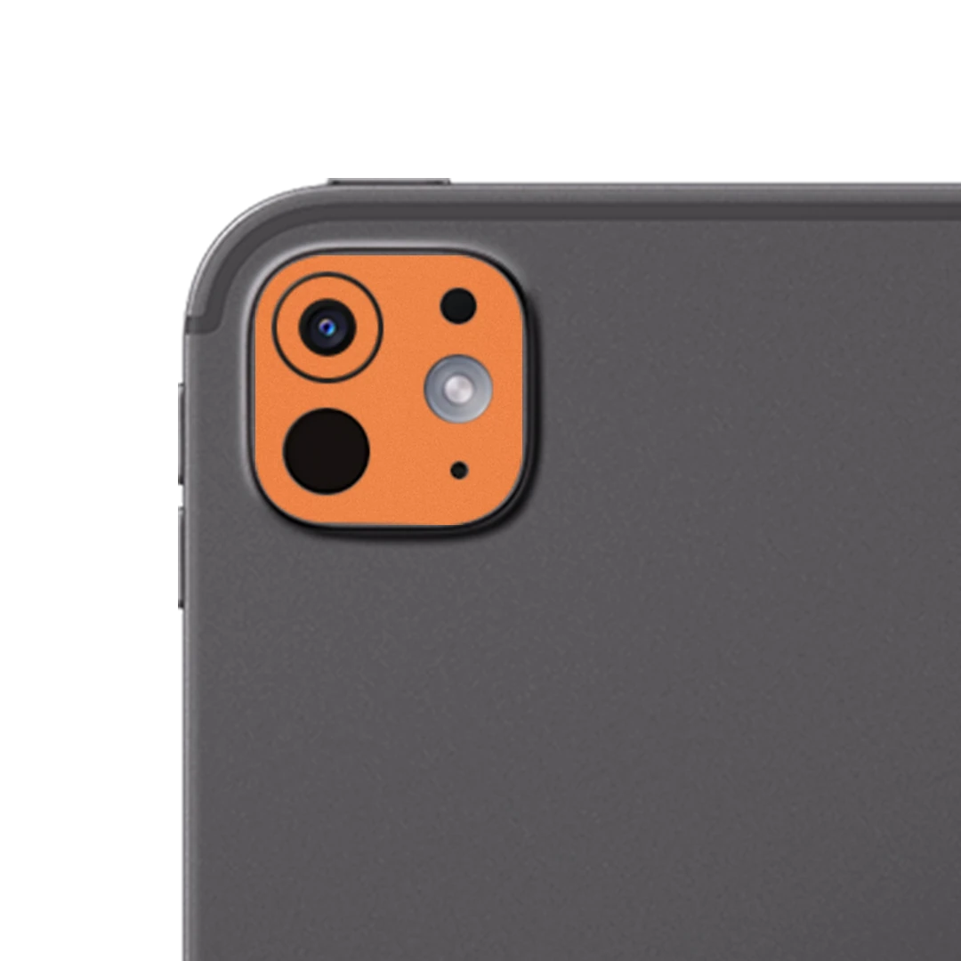 apple ipad pro 11 inch (m4 2024) camera cosmic orange mobile skins & wraps