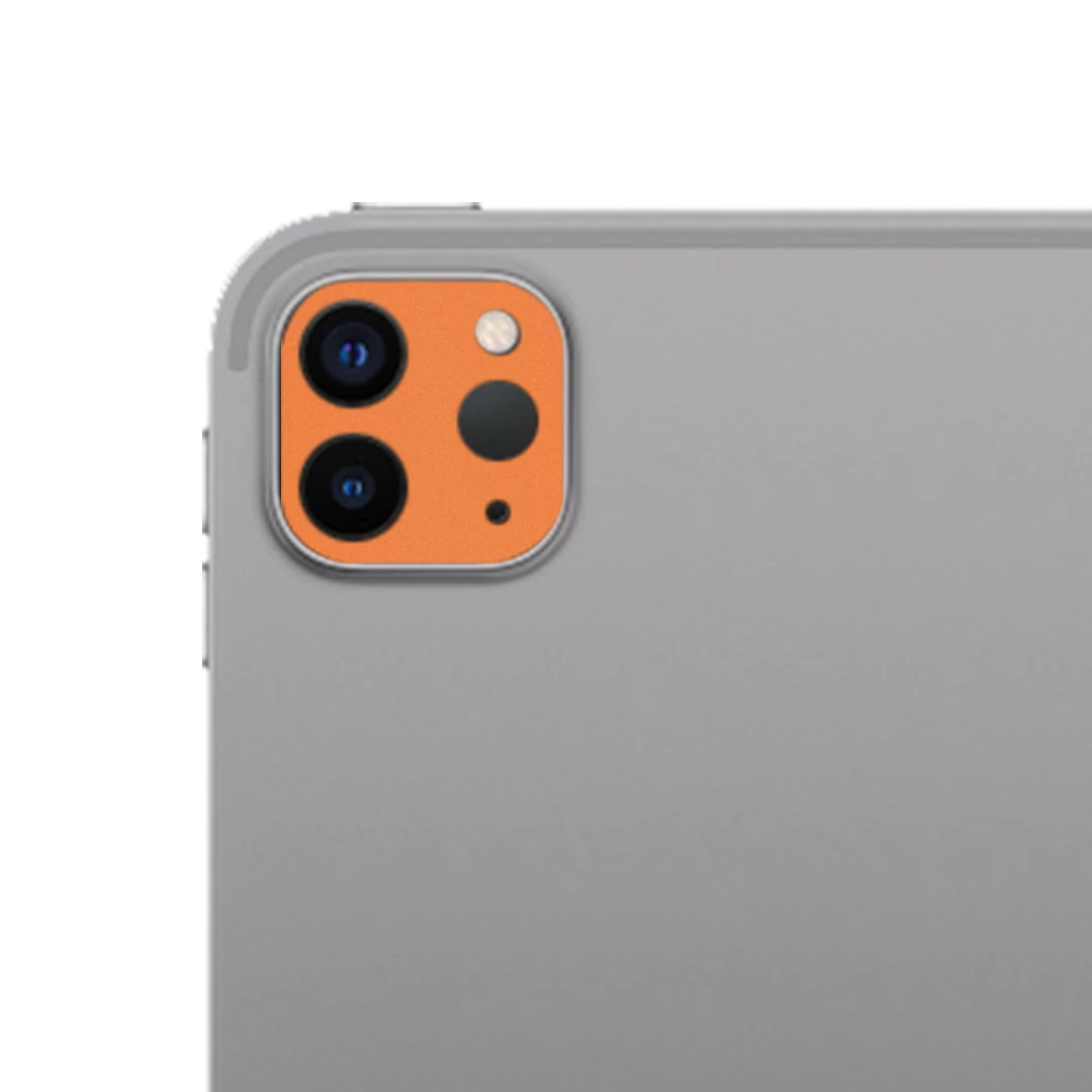 apple ipad pro 12.9 inch 6th gen (2022) camera cosmic orange mobile skins & wraps