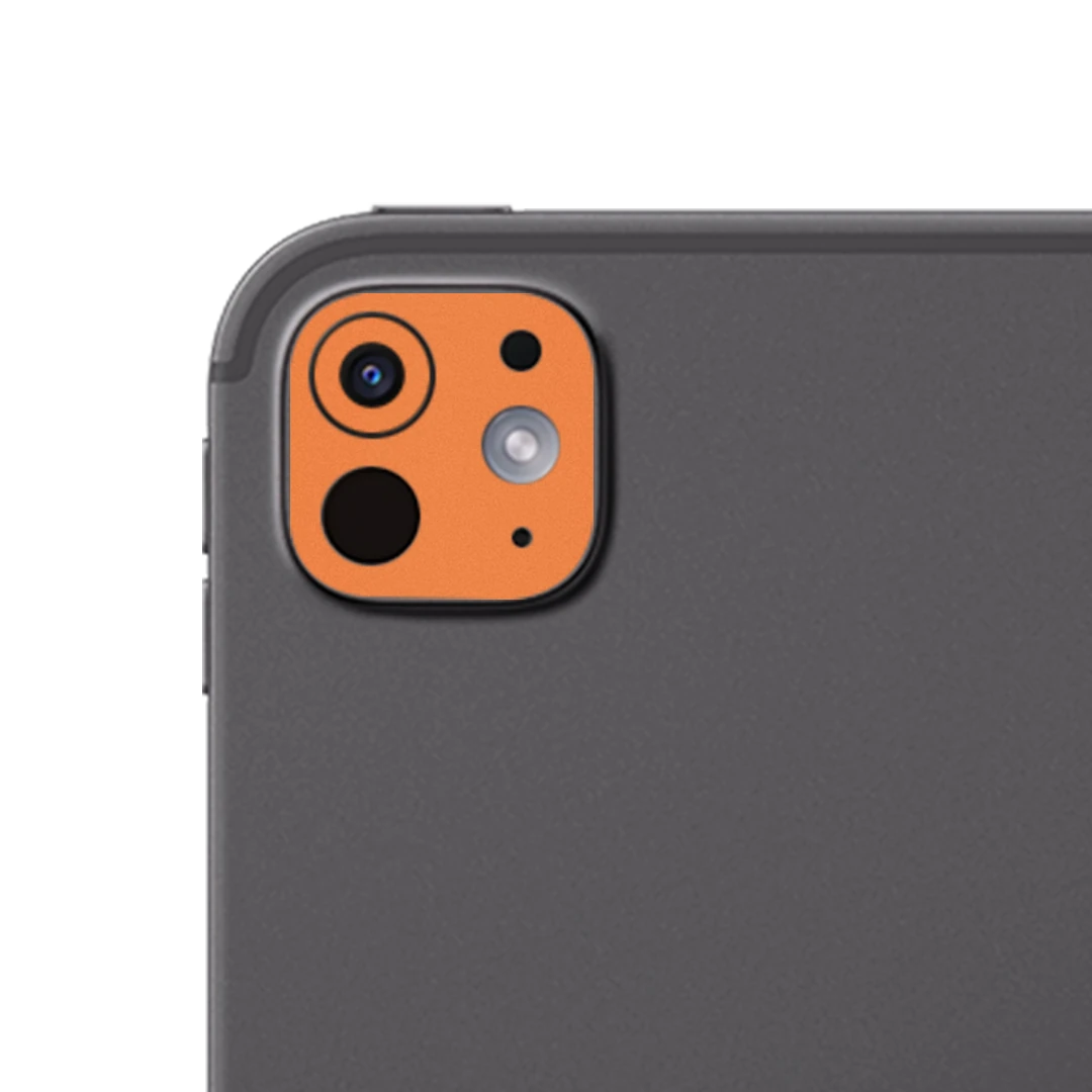 apple ipad pro 13 inch (m4 2024) camera cosmic orange mobile skins & wraps