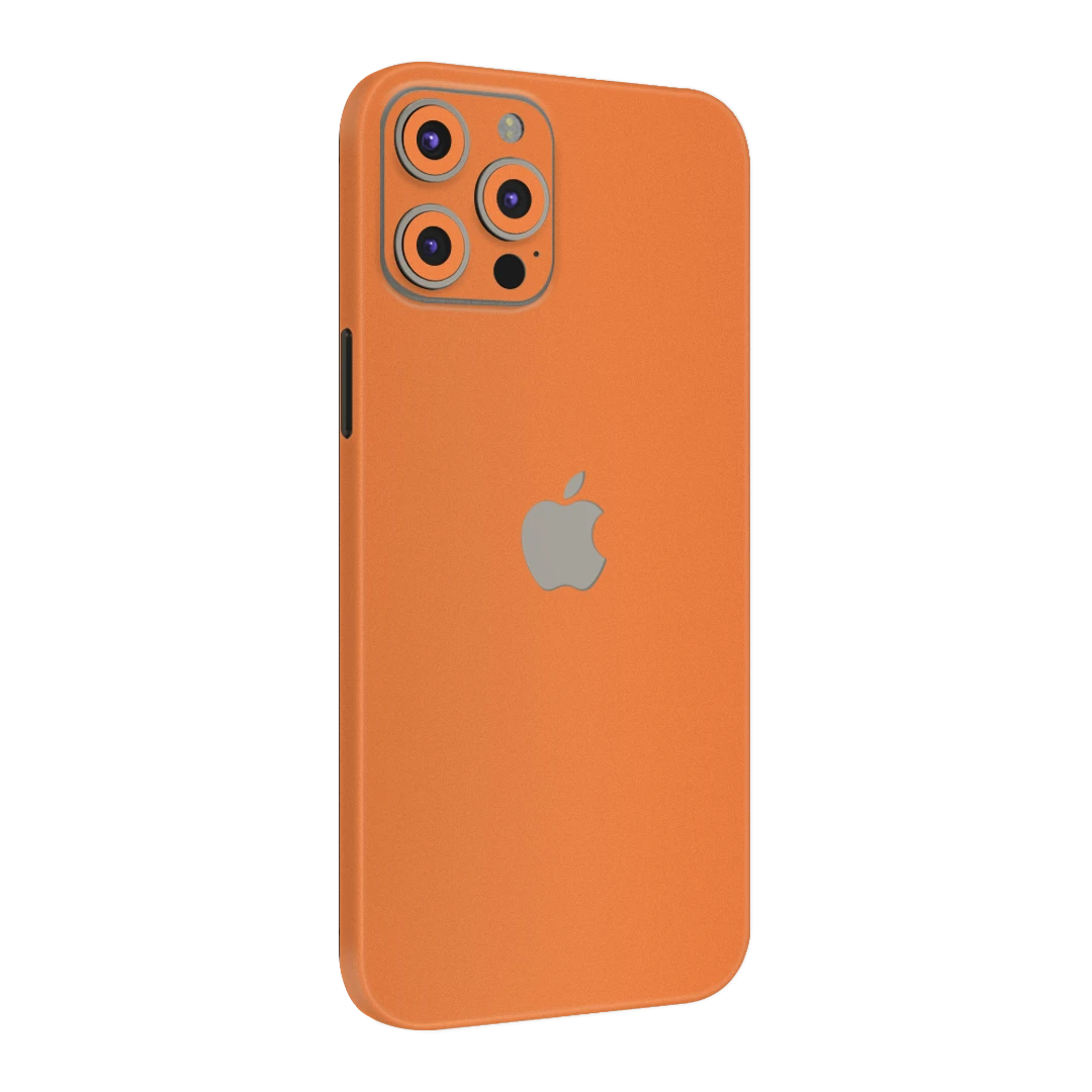 iphone 12 pro max cosmic orange mobile skins & wraps