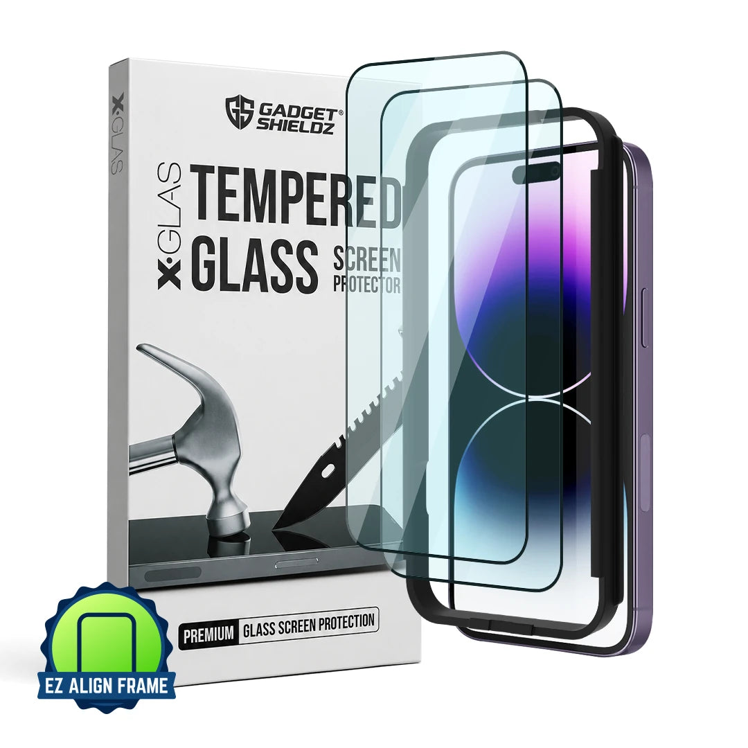 iPhone 14 Pro Max Tempered Glass Screen Guard Protector