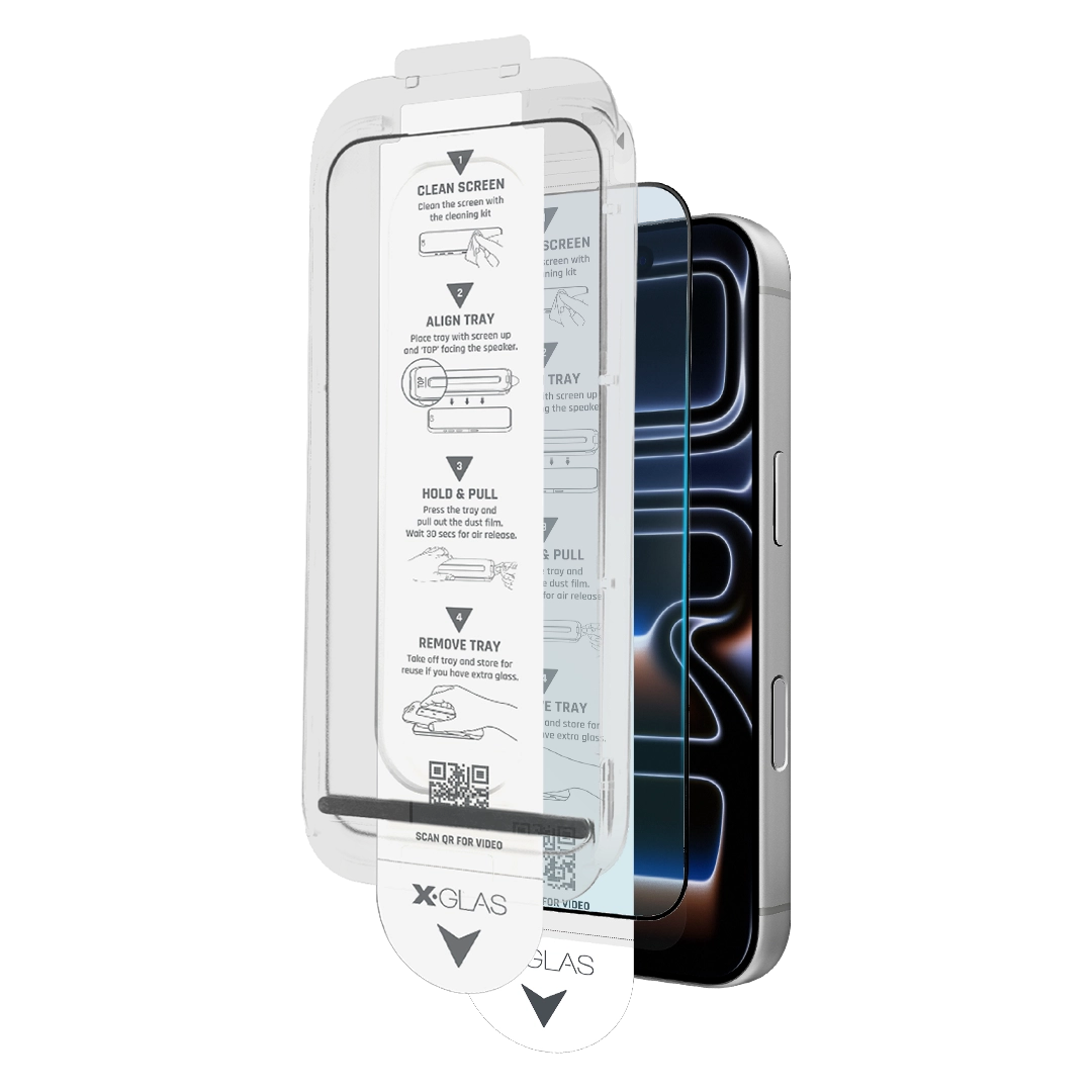 iPhone 17 Pro Max Tempered Glass Screen Protector GadgetShieldz