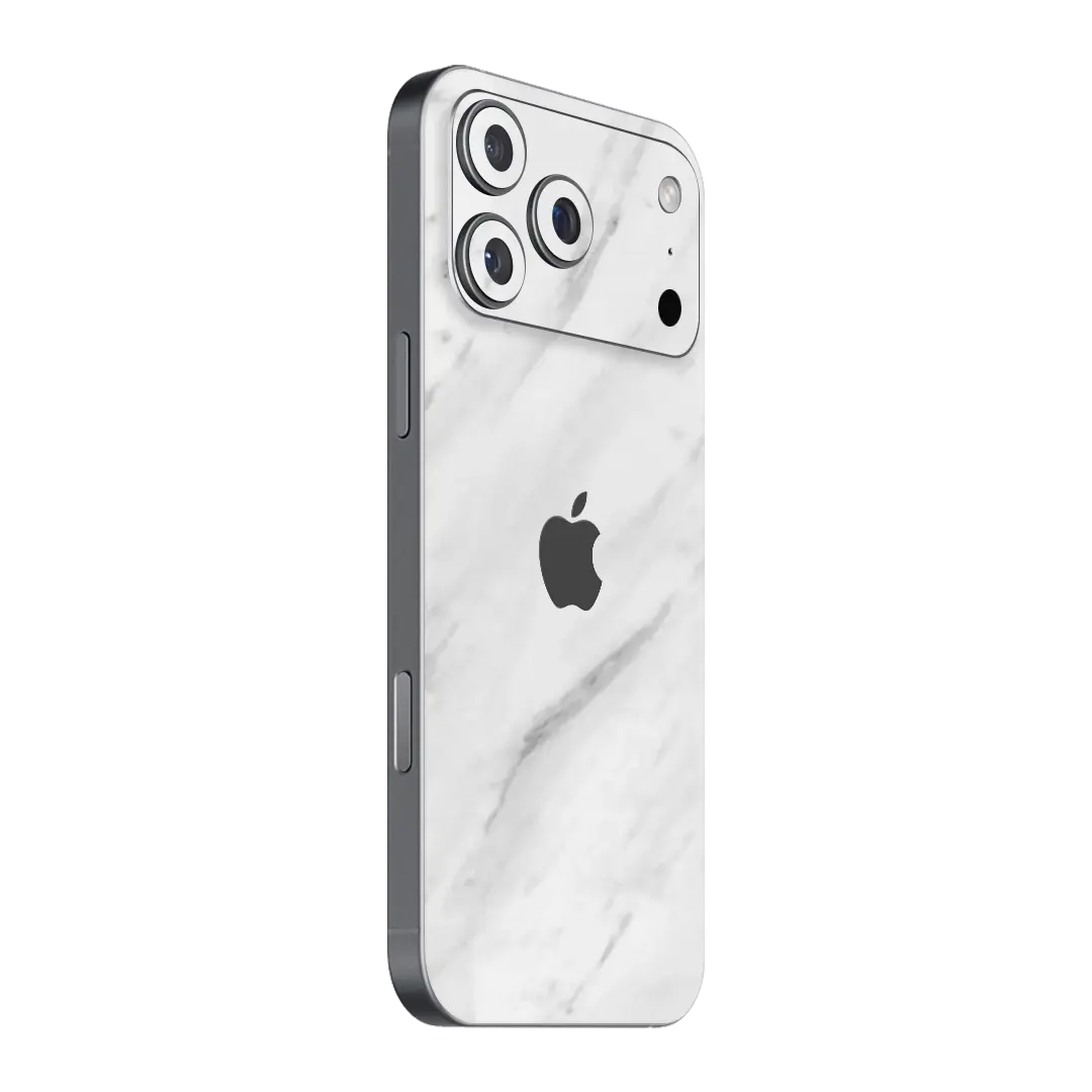 Preload Flat Back / White Marble