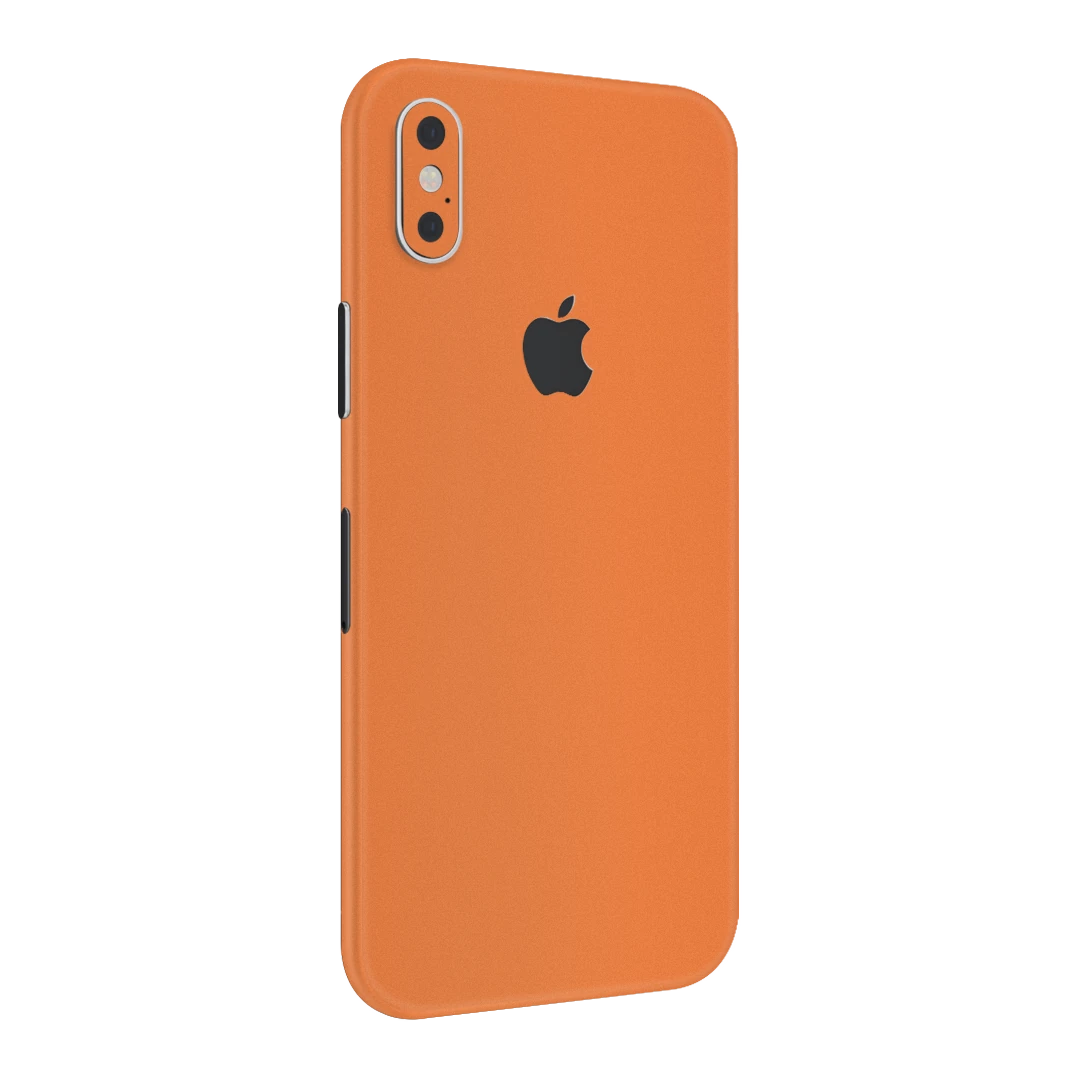 iphone xs cosmic orange mobile skins & wraps