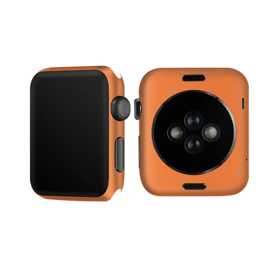 apple watch series 1 (42mm) cosmic orange mobile skins & wraps