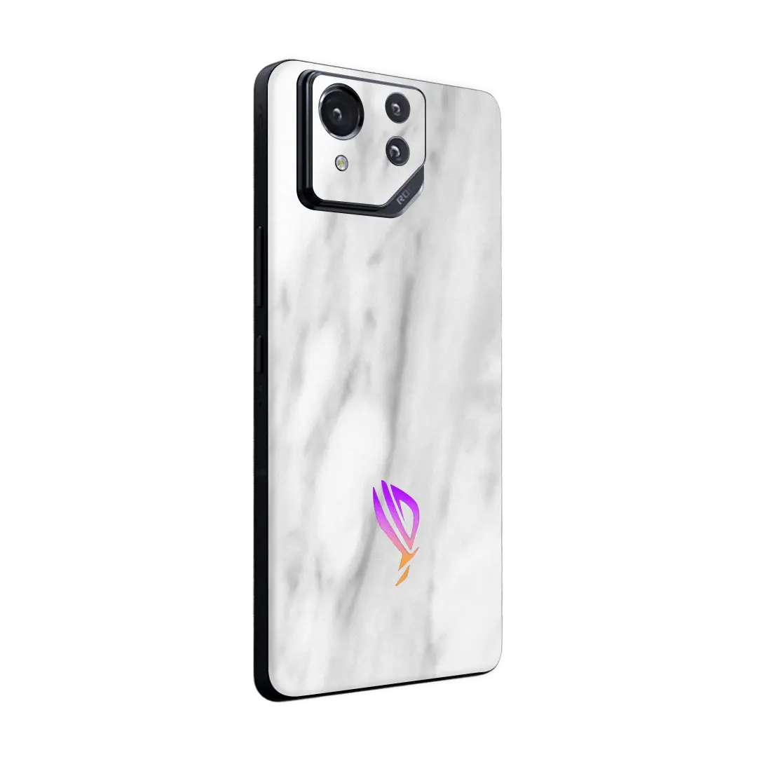 Preload Flat Back / White Marble