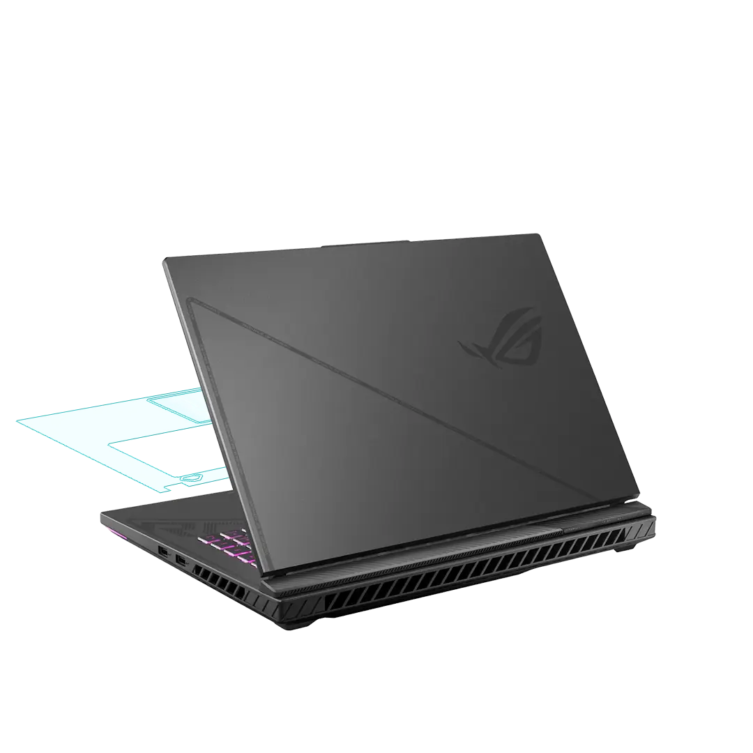 Asus ROG Strix G16 (2025) G614PR-RV032WS Laptop Transparent Skins Protector