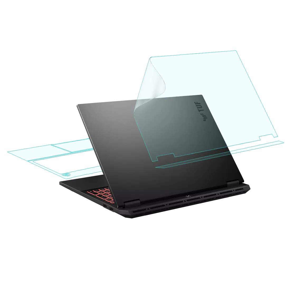 ASUS TUF Gaming A16 FA608PP Laptop Transparent Skins Protector