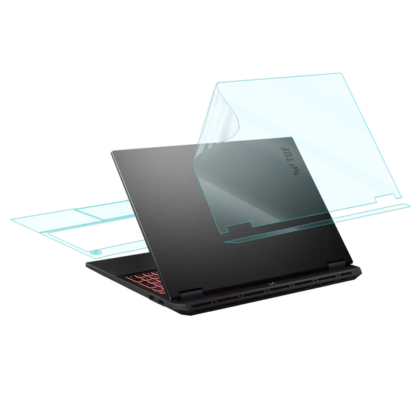 ASUS TUF Gaming A16 FA608UHI Laptop Transparent Skins Protector