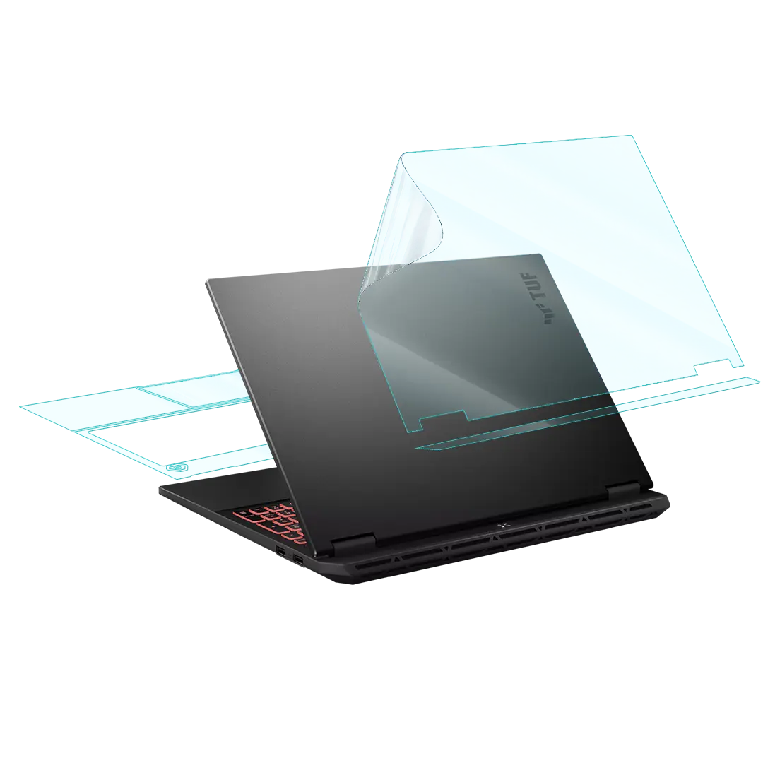 ASUS TUF Gaming A16 FA608UMI Laptop Transparent Skins Protector