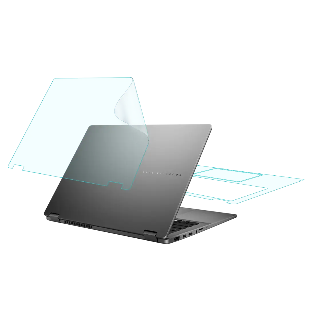 ASUS Vivobook 14 Flip TP3407SA Laptop Transparent Skins Protector