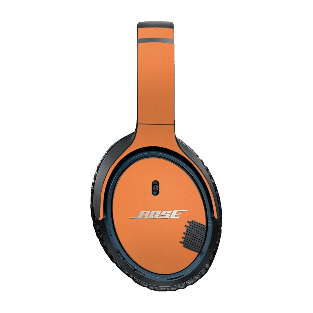 bose soundlink headphone cosmic orange mobile skins & wraps