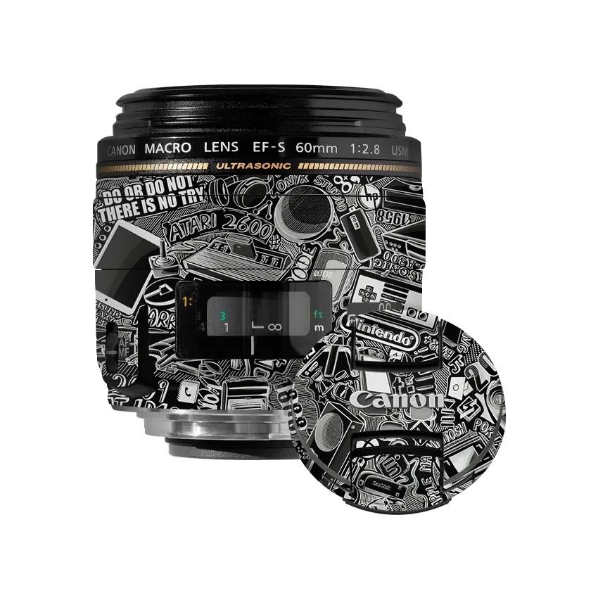 Canon EF-S 60mm f/2.8 Macro USM Fixed Skins & Wraps