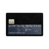 Credit / Debit Card Window Cover Skins & Wraps
