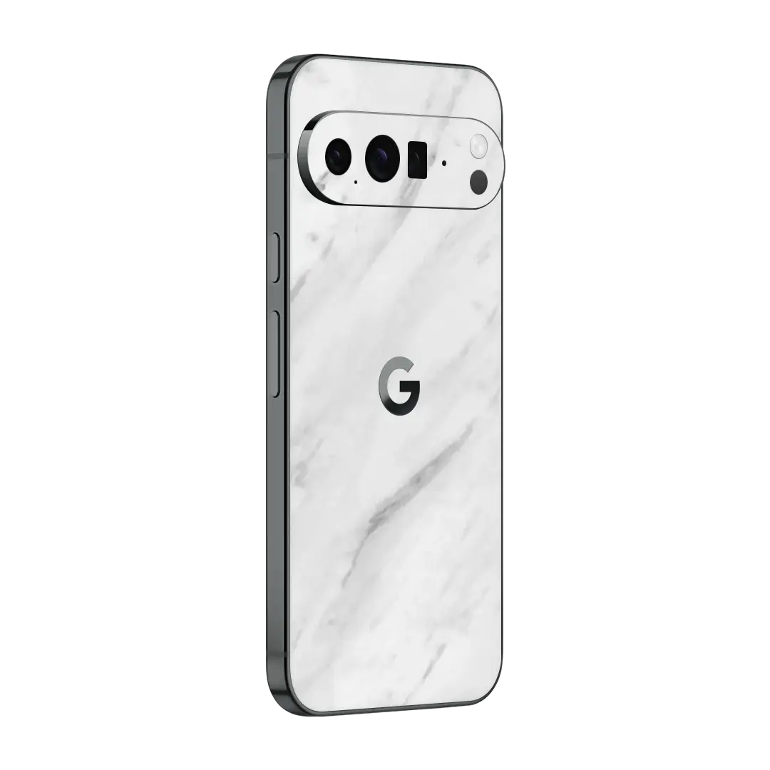 Preload Flat Back / White Marble