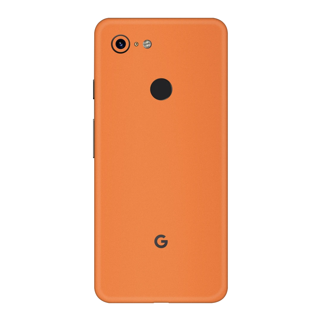 pixel 3 xl cosmic orange mobile skins & wraps