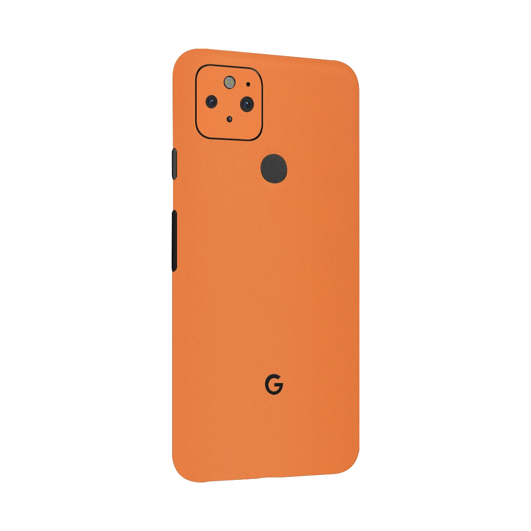 pixel 5 cosmic orange mobile skins & wraps