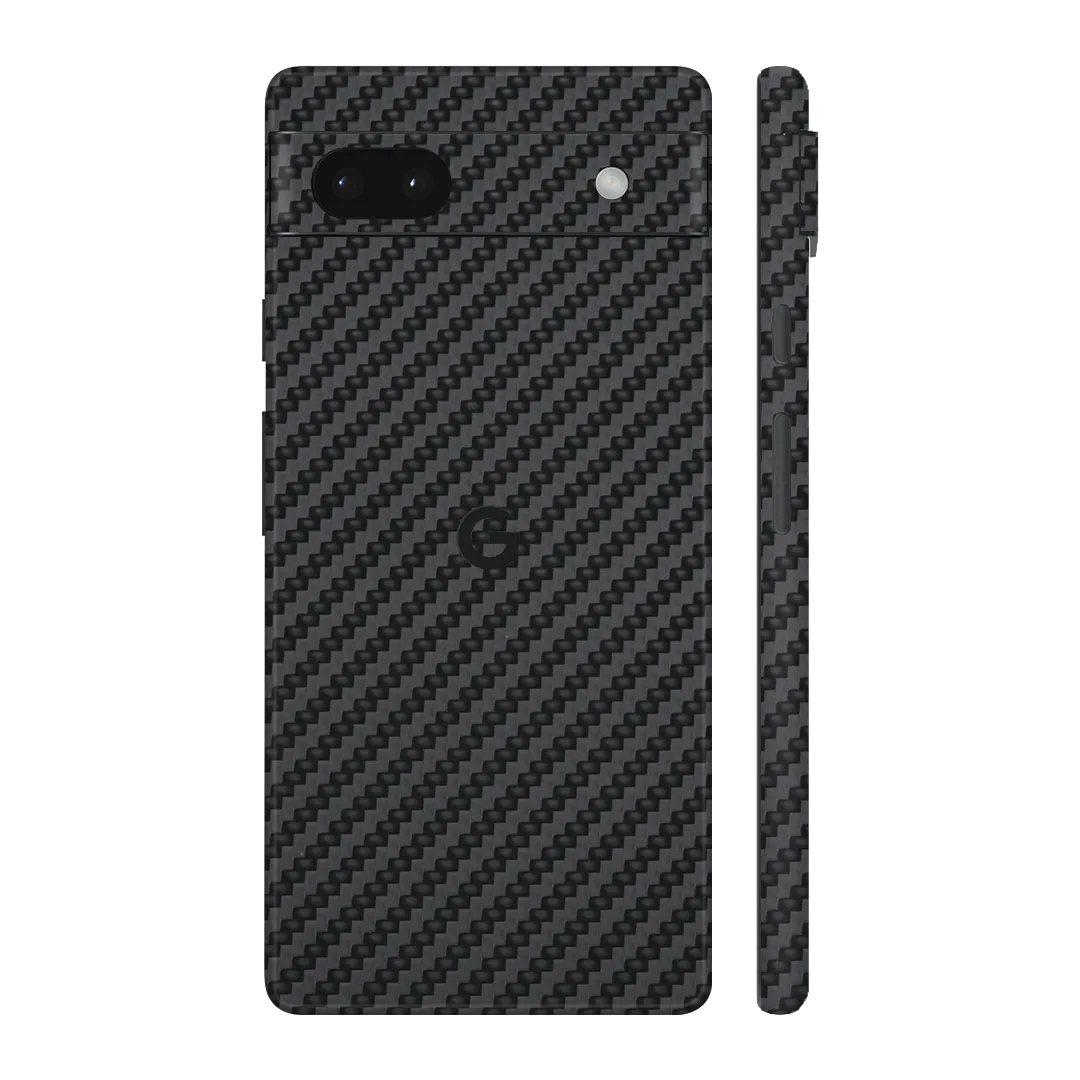 Carcasa Híbrida Imak LX-5 para Google Pixel 6a - Fibra de Carbon - Negro