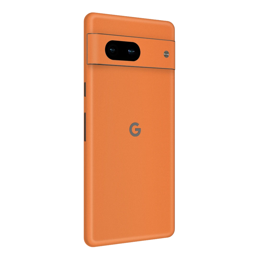 pixel 7a cosmic orange mobile skins & wraps