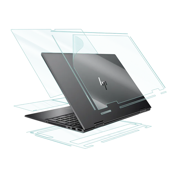 HP ENVY x360 Convertible 15-1055WM Laptop Transparent Skins Protector